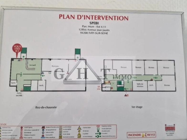 Local commercial dans Ivry-sur-Seine à louer - Plan d’étage – Image 3 sur 5