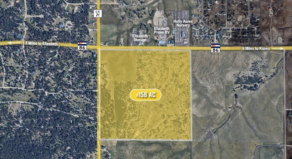 33784 County Road 21, Elizabeth, CO à vendre - Photo principale – Image 1 sur 1
