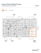 3 S Greenleaf Ave, Gurnee, IL à louer Plan d’étage– Image 1 sur 1