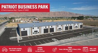 Plus de détails pour 87 American Way, Payson, UT - Industriel/Logistique à louer