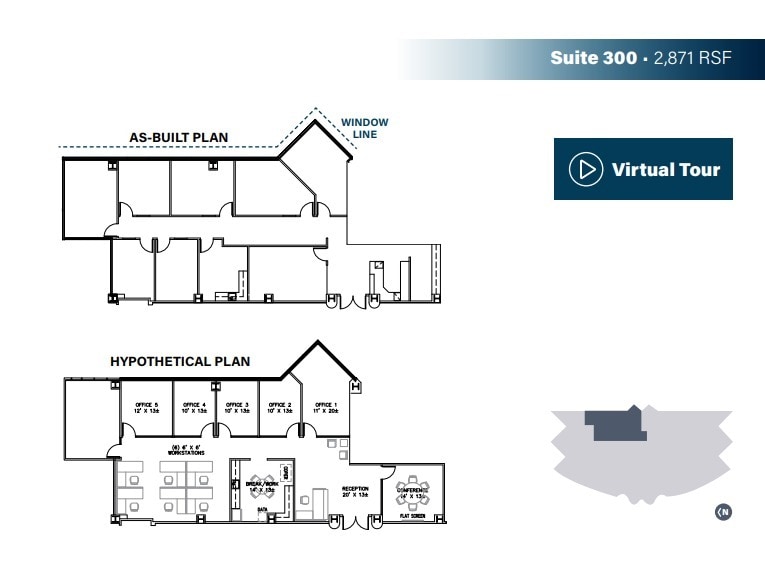 8880 Rio San Diego Dr, San Diego, CA à louer Plan d’étage– Image 1 sur 6