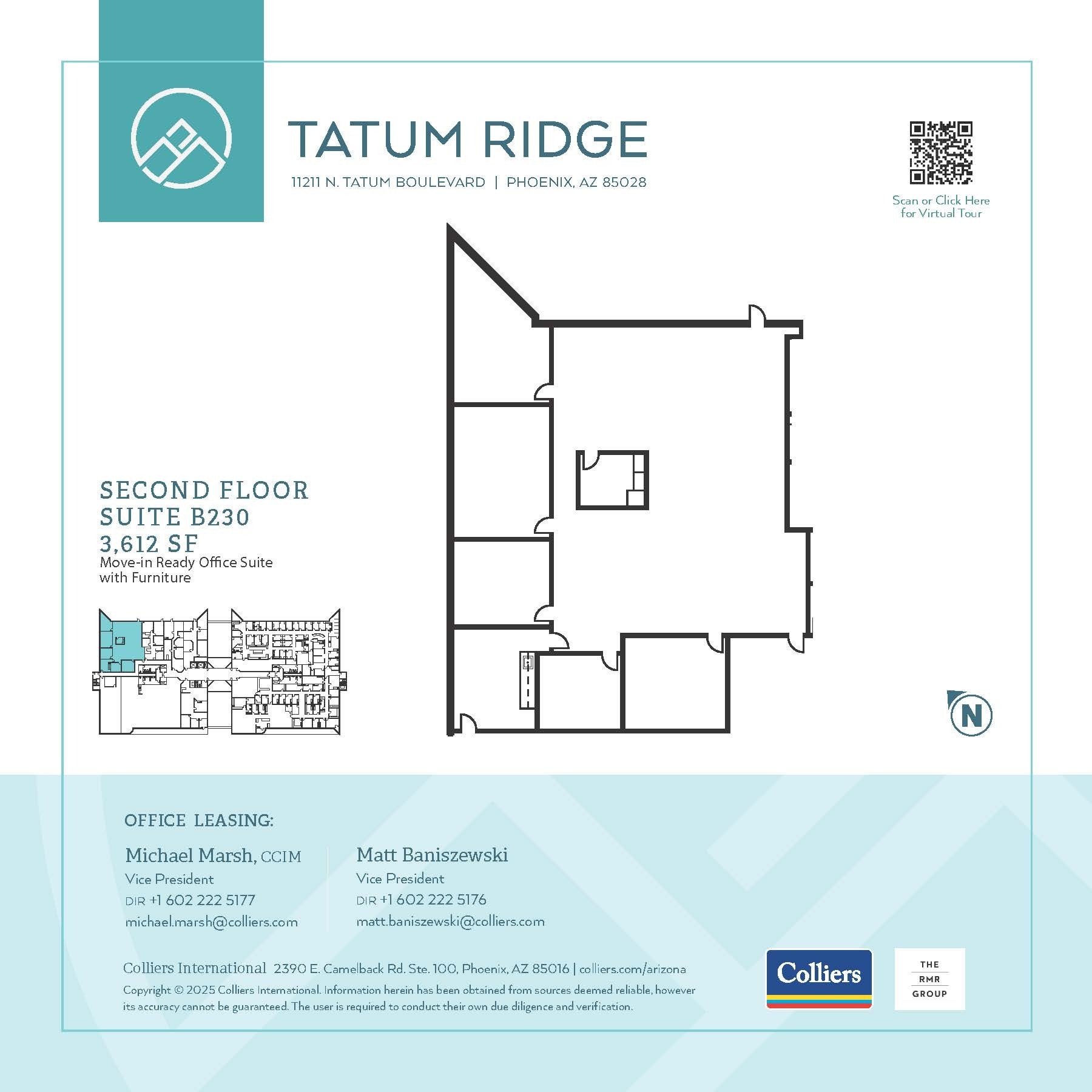 11209 N Tatum Blvd, Phoenix, AZ à louer Plan d’étage– Image 1 sur 1