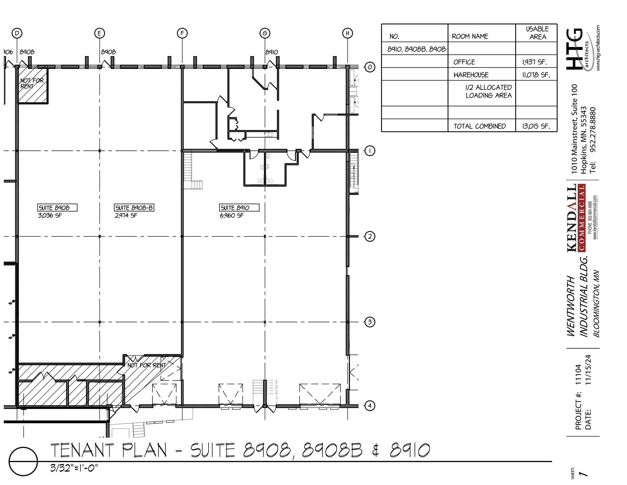 8892-8910 Wentworth Ave S, Bloomington, MN à louer Plan de site– Image 1 sur 1