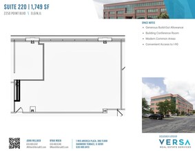 2250 Point Blvd, Elgin, IL à louer Plan d’étage– Image 1 sur 2