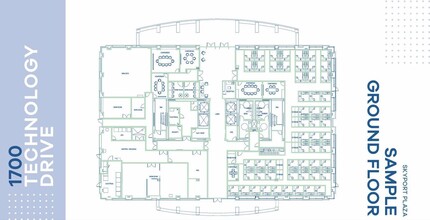 1700 Technology Dr, San Jose, CA à louer Plan d’étage– Image 1 sur 1