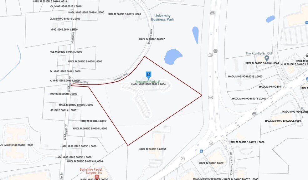 100 Venture Way, Hadley, MA à vendre - Plan cadastral – Image 2 sur 2