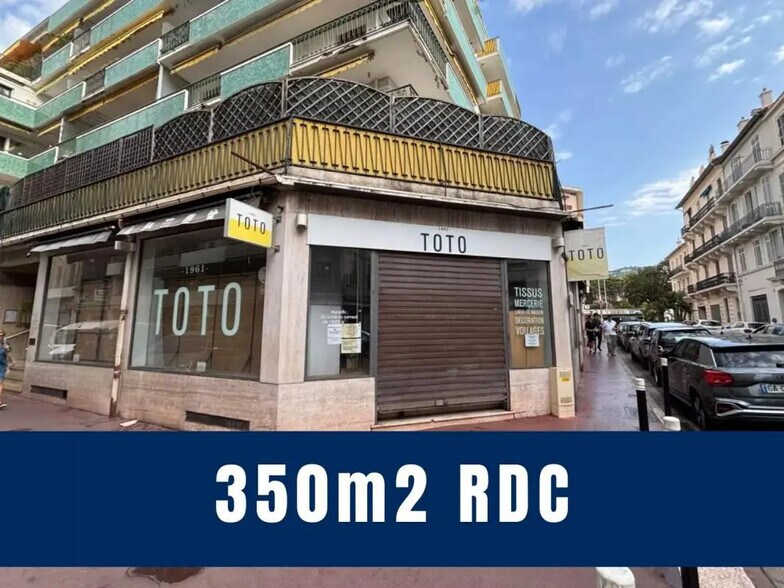 Local commercial dans Cannes à louer - Photo de l’immeuble – Image 1 sur 7