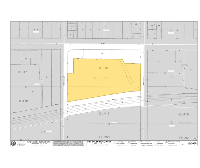 1301 Raspberry St, Erie, PA à louer - Plan cadastral – Image 2 sur 19