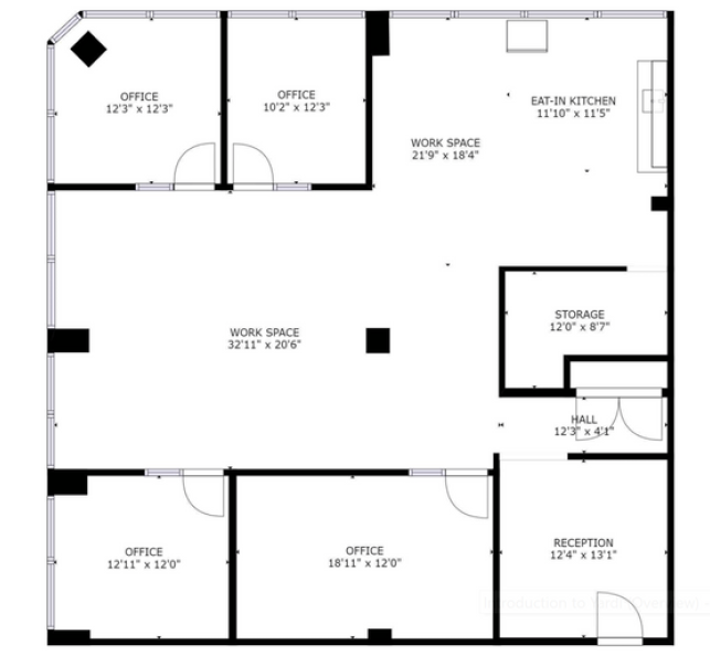 6299 Airport Rd, Mississauga, ON à louer Plan d’étage– Image 1 sur 1