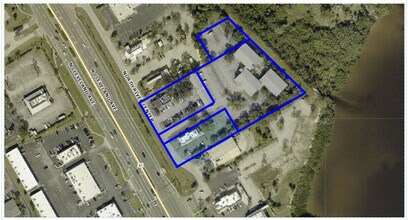 13160 N Cleveland Ave, North Fort Myers, FL - Vue aérienne vue de carte