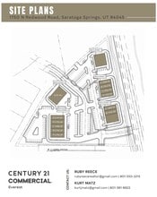 1750 N Redwood Rd, Saratoga Springs, UT à louer Plan de site– Image 2 sur 2