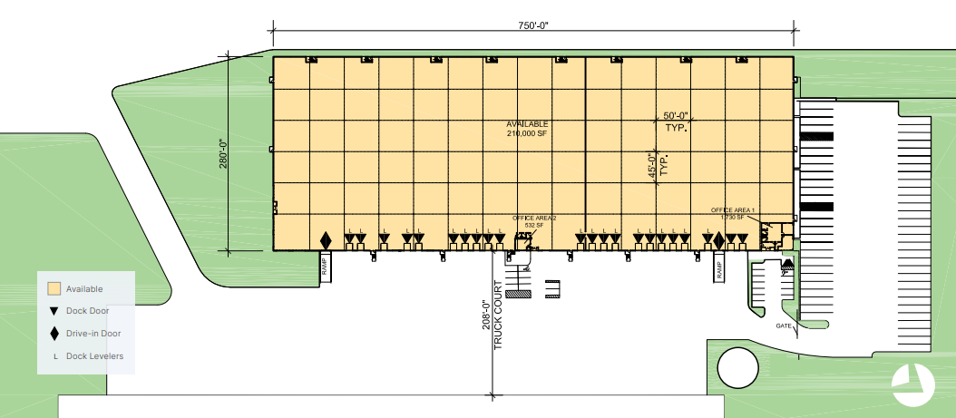 11503 Highway 225, La Porte, TX à louer Plan de site– Image 1 sur 1