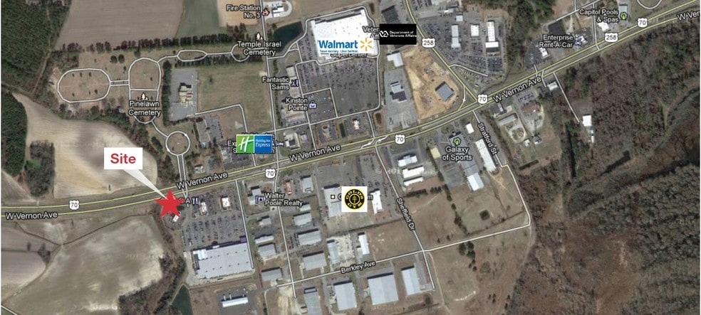 4535 US Highway 70 W, Kinston, NC à louer - Aérien – Image 3 sur 4