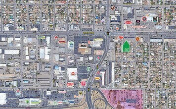 5300-5320 Menaul Blvd NE, Albuquerque, NM - Vue aérienne vue de carte