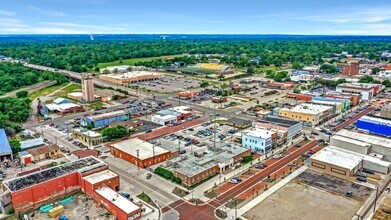 117 S Houston Ave, Denison, TX - VUE AÉRIENNE  vue de carte
