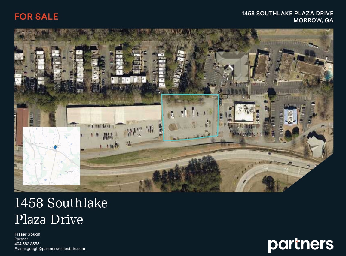 1420 Southlake Plaza Dr, Morrow, GA à vendre Plan de site– Image 1 sur 2