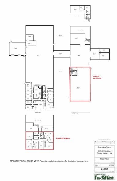 616A-622 S Main St, Hebron, IN à louer - Photo de l’immeuble – Image 2 sur 10