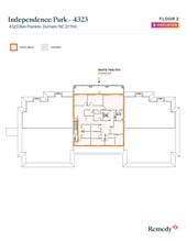 4323 Ben Franklin Blvd, Durham, NC à louer Plan d’étage– Image 1 sur 1