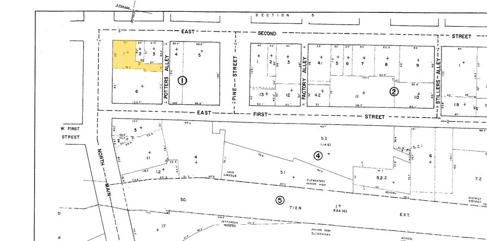 26 E 2nd St, Jamestown, NY à louer - Plan cadastral – Image 2 sur 34