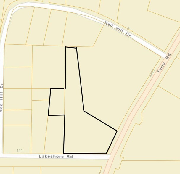 4197 Terry Rd, Jackson, MS à vendre - Plan cadastral – Image 2 sur 3