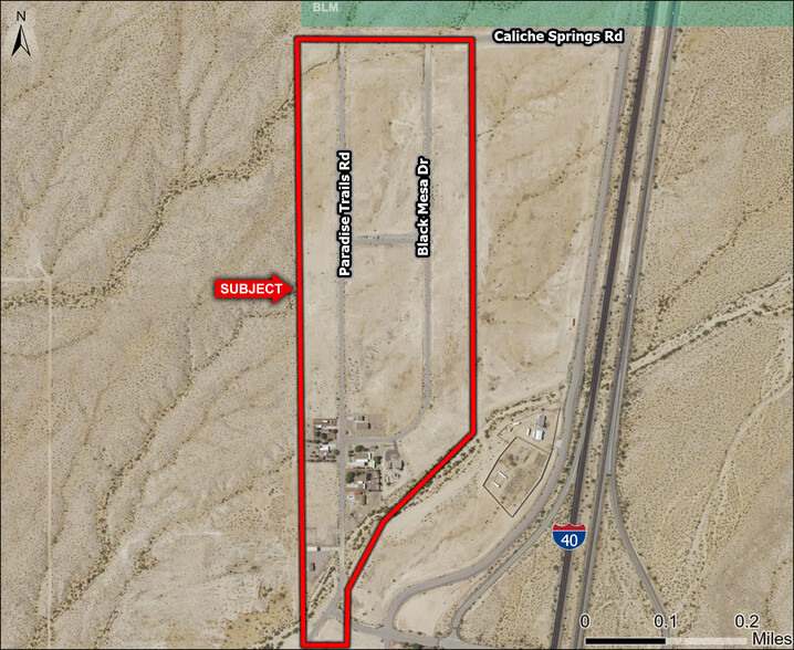 Caliche Springs Rd & Paradise Trails Rd, Yucca, AZ à vendre - Photo principale – Image 1 sur 5