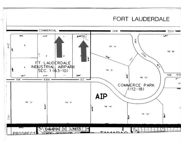 1900 W Commercial Blvd, Fort Lauderdale, FL à louer - Plan cadastral – Image 3 sur 3