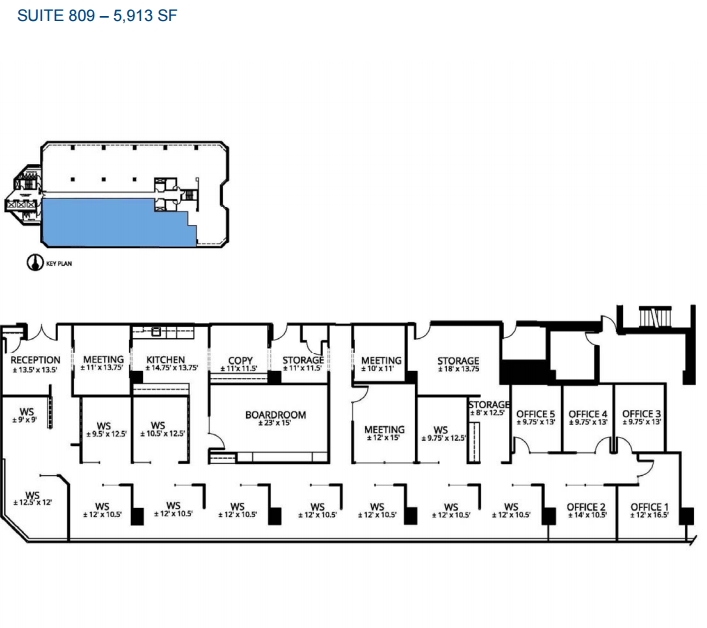 350 Sparks St, Ottawa, ON à louer Plan d’étage– Image 1 sur 1