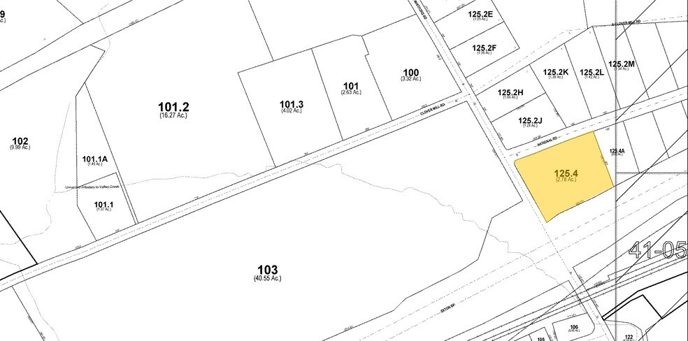 315 S Whitford Rd, Exton, PA à vendre - Plan cadastral – Image 3 sur 3