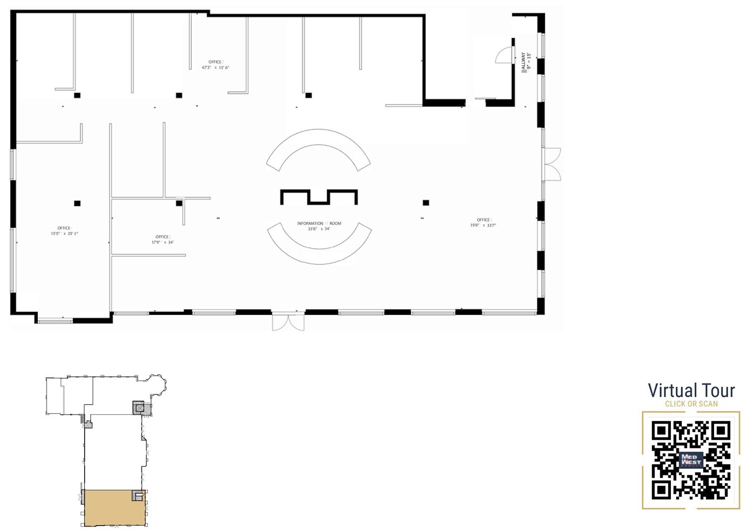 499 N El Camino Real, Encinitas, CA à louer Plan d’étage– Image 1 sur 2
