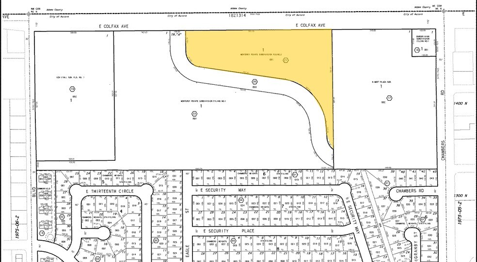 SEC Colfax & Sable, Aurora, CO à vendre - Plan cadastral – Image 2 sur 3