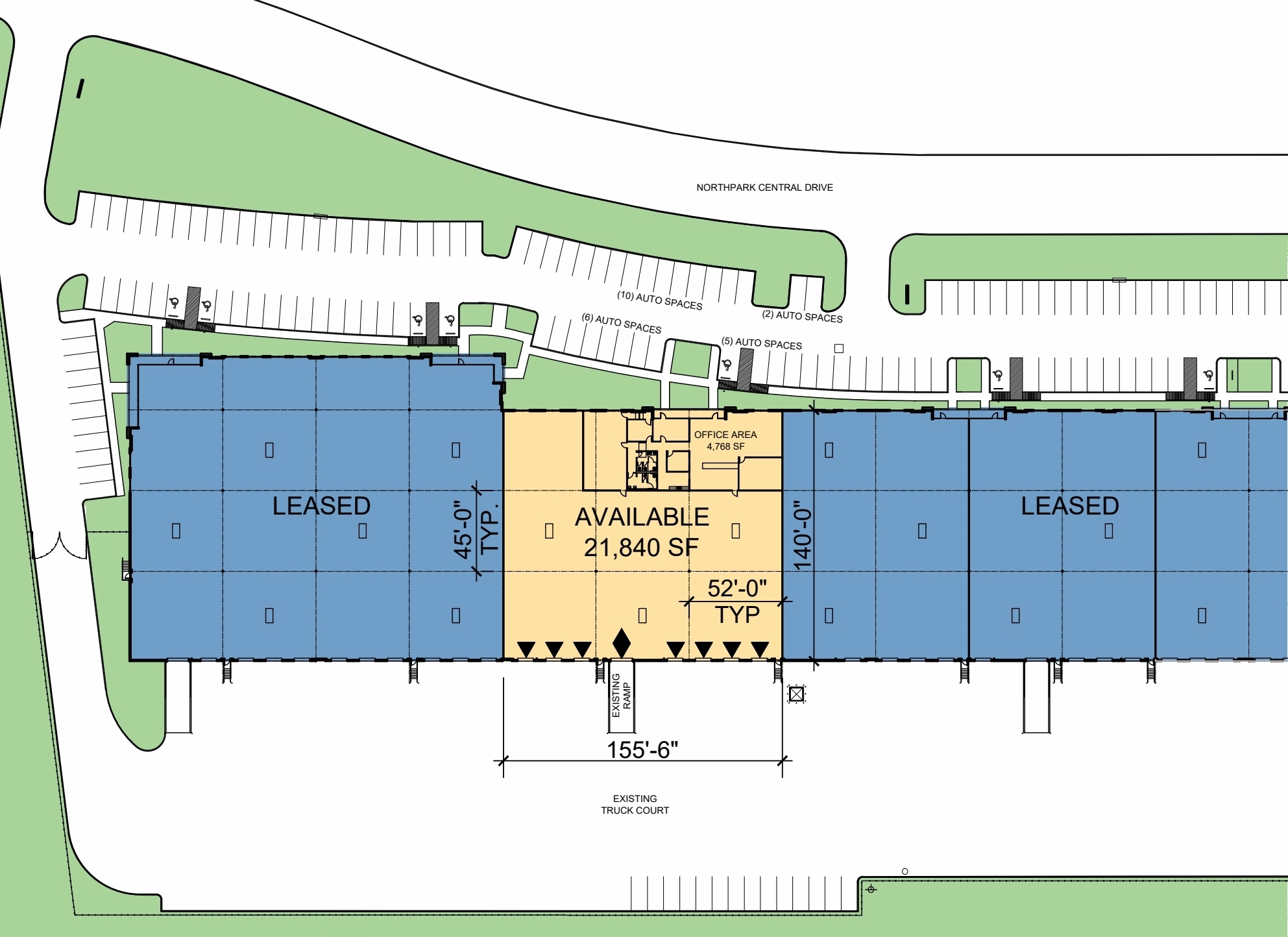 100 Northpark Central Dr, Houston, TX à louer Plan de site– Image 1 sur 1
