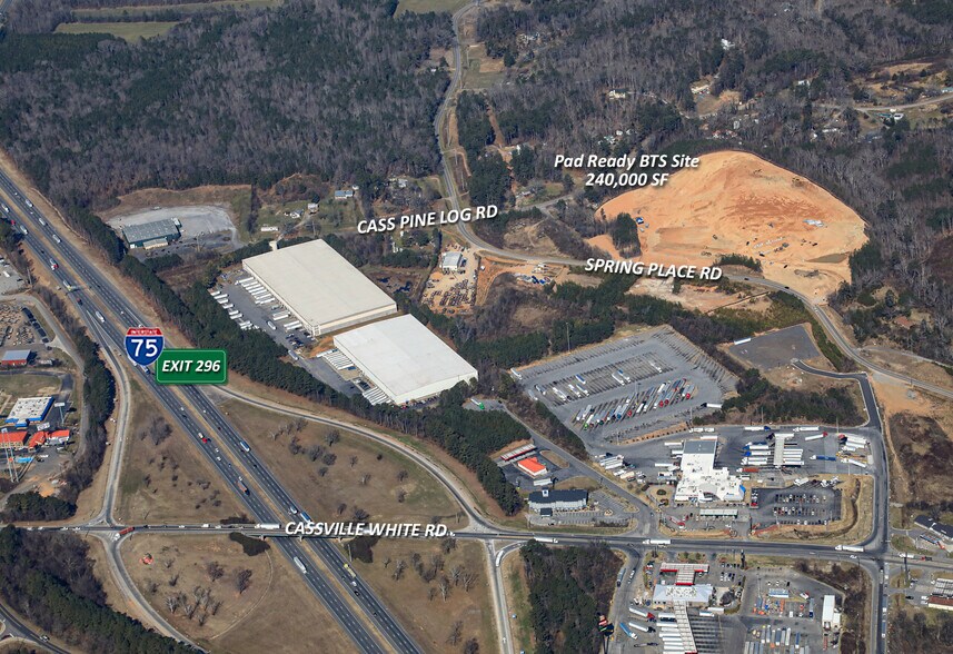 50 Spring Place Rd NW, Cartersville, GA à louer - Aérien – Image 2 sur 4