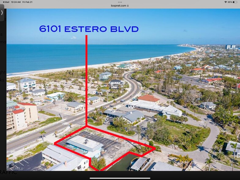 6101 Estero Blvd, Fort Myers, FL à vendre - Photo de l’immeuble – Image 1 sur 10