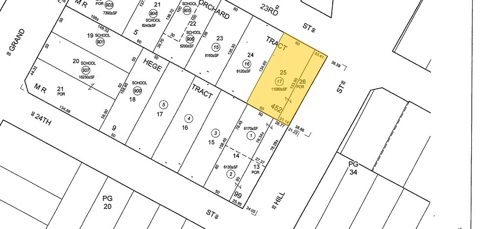 2301 S Hill St, Los Angeles, CA à vendre - Plan cadastral – Image 3 sur 10