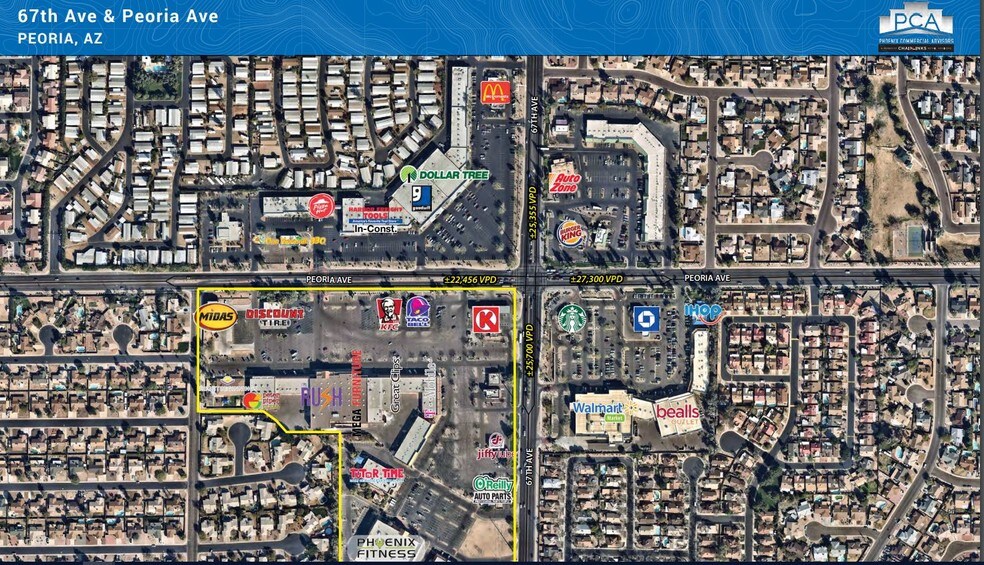 6811-6819 W Peoria Ave, Peoria, AZ à louer - Photo de l’immeuble – Image 3 sur 3