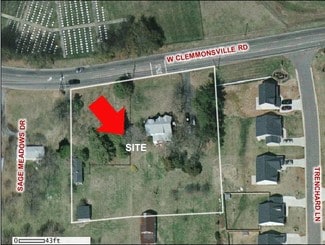 Plus de détails pour 1482 Clemmonsville Rd, Winston-Salem, NC - Terrain à vendre