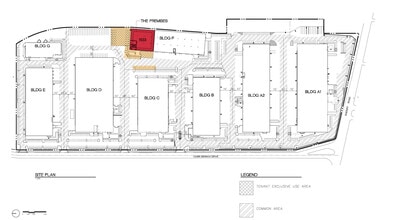 1503-1509 Cabin Branch Dr, Landover, MD à louer Plan de site– Image 2 sur 2