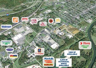 2401-2501 W State St, Olean, NY - VUE AÉRIENNE  vue de carte