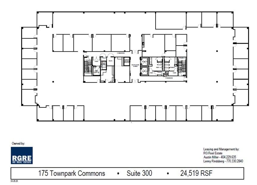 175 Townpark Dr NW, Kennesaw, GA à louer Plan d’étage– Image 1 sur 1