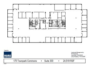 175 Townpark Dr NW, Kennesaw, GA à louer Plan d’étage– Image 1 sur 1