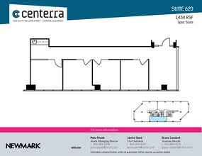 1873 S Bellaire St, Denver, CO à louer Plan d’étage– Image 1 sur 1