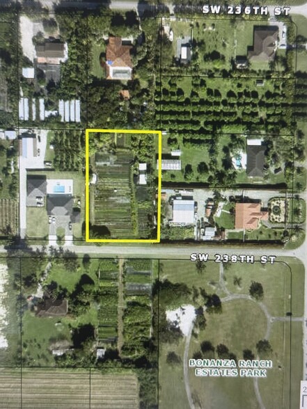 21305 SW 238th St, Homestead, FL à vendre - Plan cadastral – Image 1 sur 2