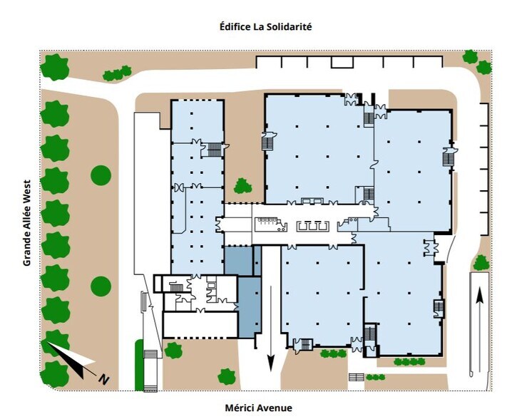925 Alle Grande O, Québec, QC à louer - Plan de site – Image 2 sur 2