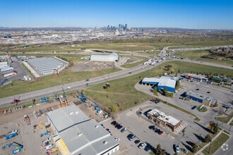 4605 25 St SE, Calgary, AB - VUE AÉRIENNE  vue de carte