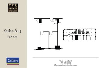 333 N Michigan Ave, Chicago, IL à louer Plan d’étage– Image 1 sur 1
