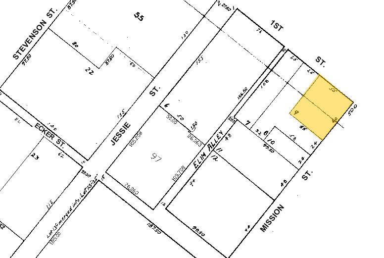 500 Mission St, San Francisco, CA à louer - Plan cadastral – Image 2 sur 13