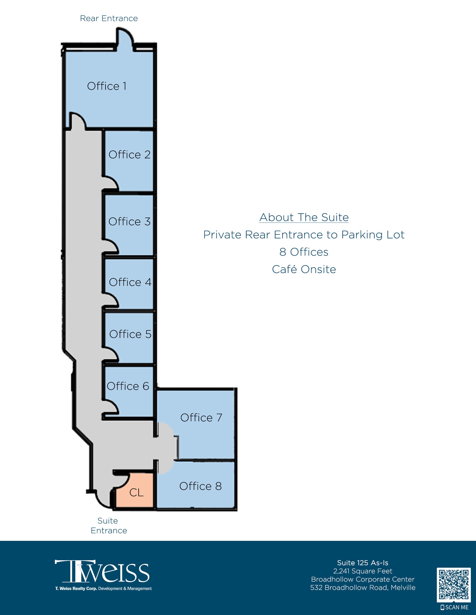 532 Broadhollow Rd, Melville, NY à louer Plan d’étage– Image 1 sur 2