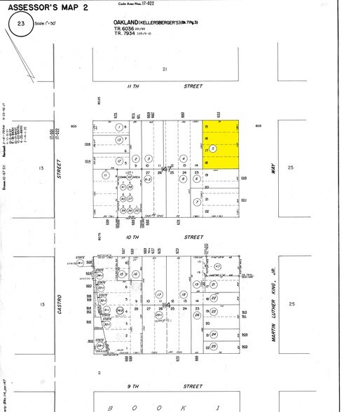 653 11th St, Oakland, CA à vendre - Plan cadastral – Image 2 sur 26