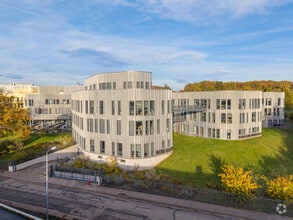 Rue Sans Souci, Limonest, RHO - VUE AÉRIENNE  vue de carte - Image1