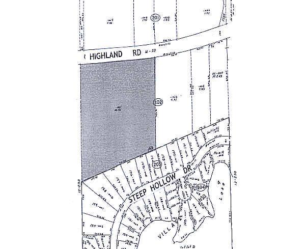 9391 Highland Rd, White Lake, MI à vendre - Plan cadastral – Image 2 sur 5